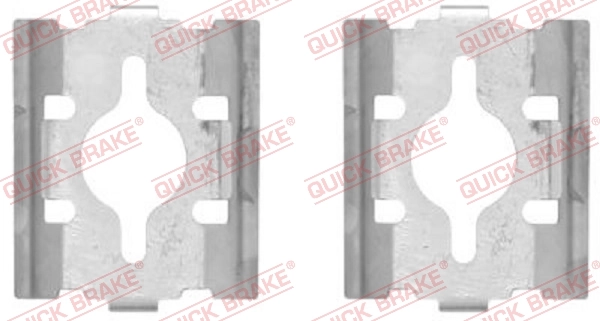 Accessory Kit, disc brake pad